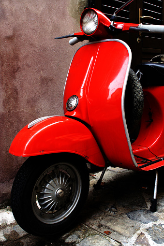 vintage Italian scooter