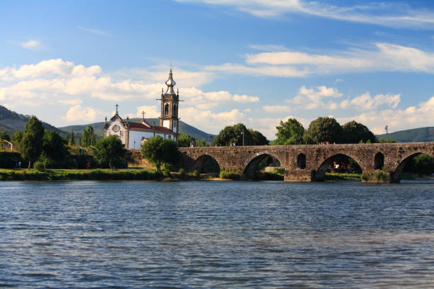 Bridge over the river lima - Portugal