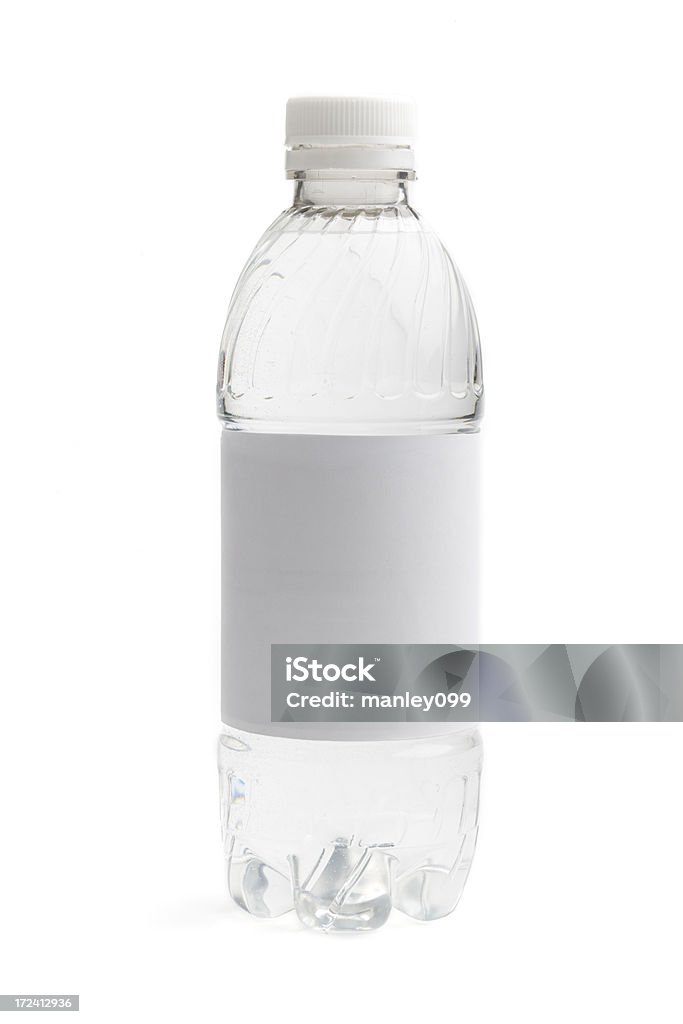 Botella de agua aislados - Foto de stock de Agua libre de derechos