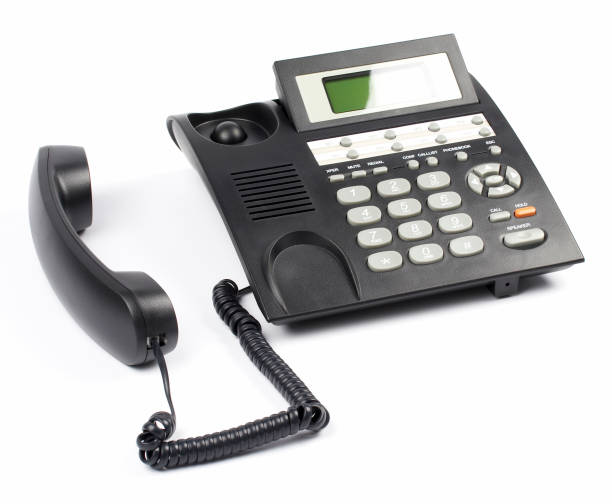 istock Modern VoIP phone, isolated on white background 172412978