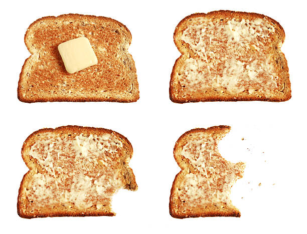 토스트, 버터 - butter stick isolated food 뉴스 사진 이미지