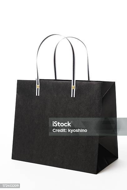 ブランク黒のショッピングバッグ - カットアウトのストックフォトや画像を多数ご用意 - カットアウト, カラー画像, クリッピングパス