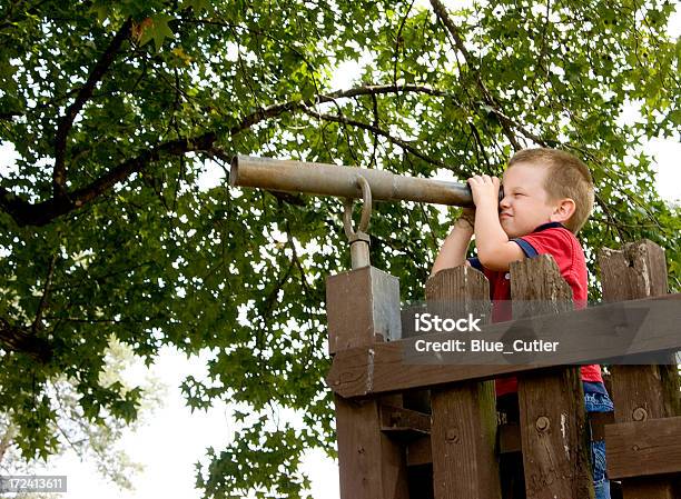 Mirando Al Futuro Foto de stock y más banco de imágenes de Niño - Niño, Cabaña de árbol, Niños