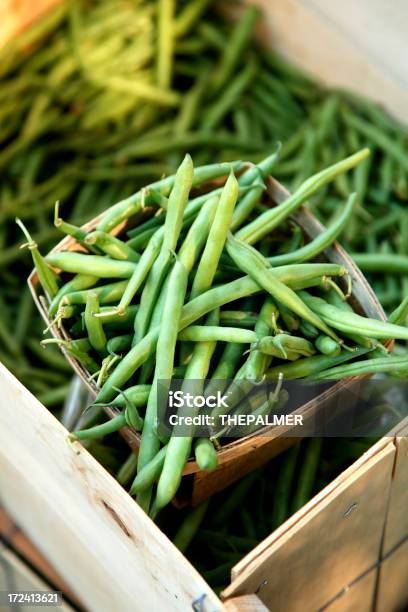 Grüne Bohnen Stockfoto und mehr Bilder von Bauernmarkt - Bauernmarkt, Bohne, Fotografie