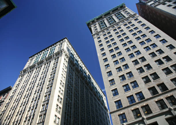 istock Low Angle View Of Office Buildings 172413767