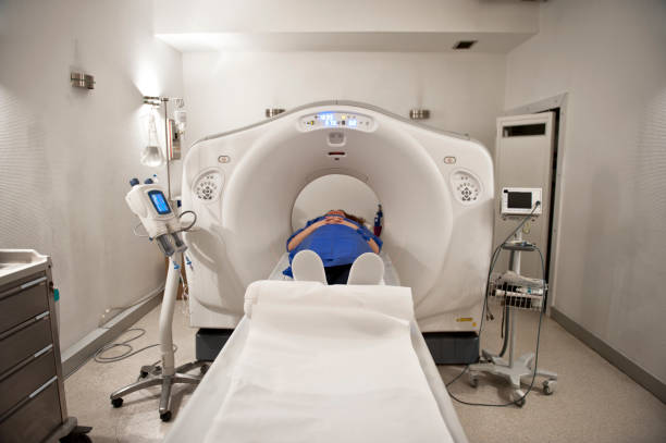 istock Women receiving a medical scan 172413974