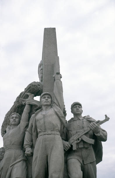 istock Old statues at the Mao Mausoleum 172414754