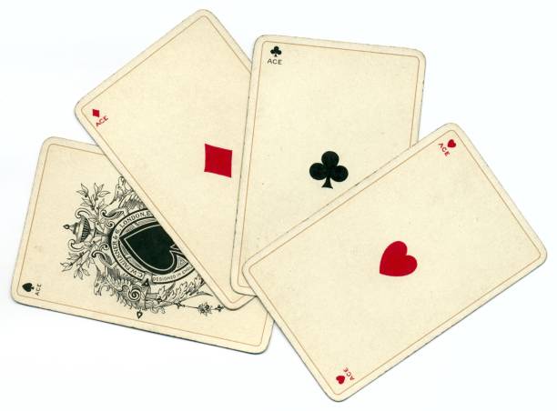 All four aces 1895 Dondorf Shakespeare deck