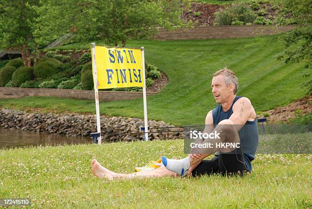 After The Triathlon 2 Stock Photo - Download Image Now - Active Lifestyle, Activity, Adult