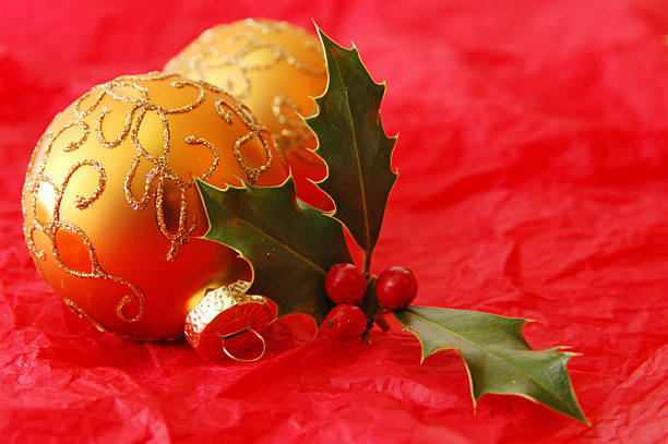 Christmas ornament stock photo