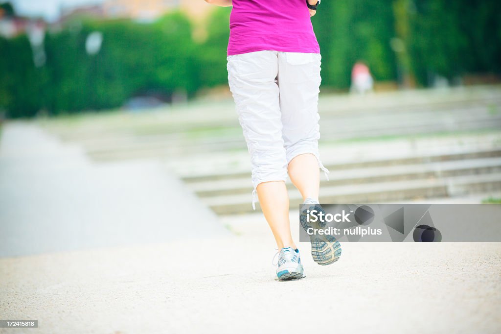 Jovem mulher jogging - Royalty-free 20-29 Anos Foto de stock