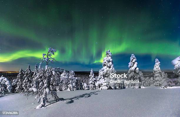 Foto de Aurora Boreal e mais fotos de stock de Aurora boreal - Aurora boreal, Finlândia, Astronomia