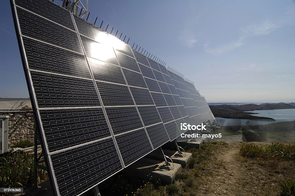 Солнечная батарея - Стоковые фото Без людей роялти-фри