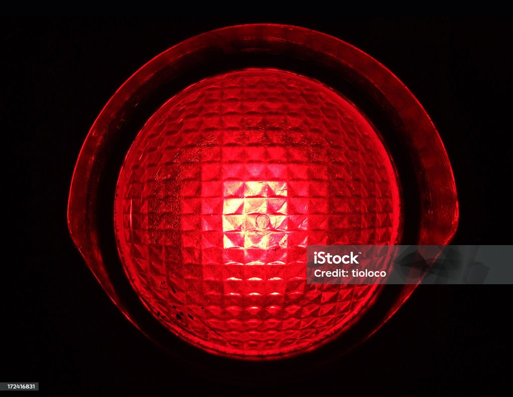 Semáforo de roja - Foto de stock de Luz roja - Semáforo libre de derechos