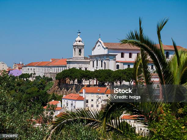 Vista De Distrito De Lisboa Alfama - Fotografias de stock e mais imagens de Alfama - Alfama, Ao Ar Livre, Arquitetura