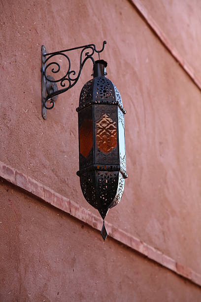 Moroccan lantern stock photo
