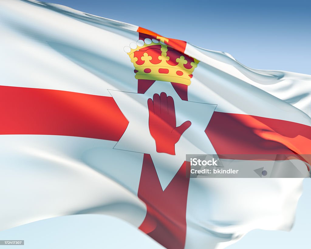 Flagge von Northern Ireland - Lizenzfrei Nordirland Stock-Foto