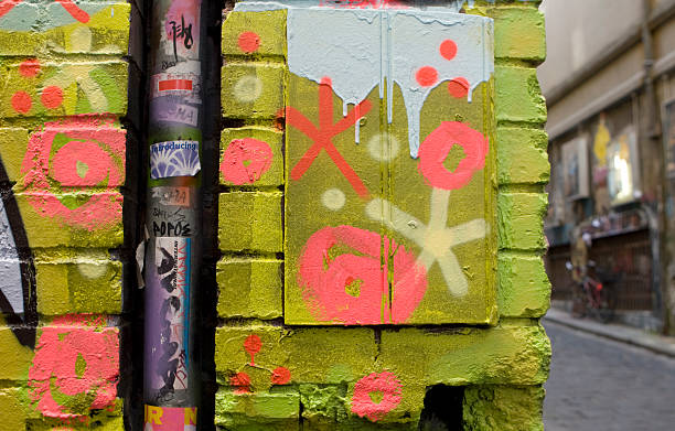 istock Graffiti Alley, Inner City Melbourne, Australia 172417736