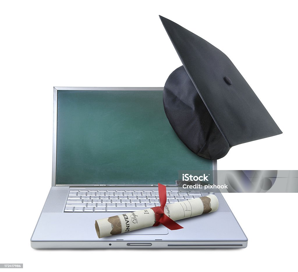 Abschlussfeier - Lizenzfrei Diplom Stock-Foto