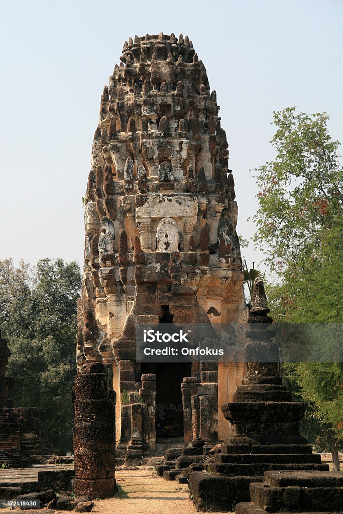 Buddhistische Tempel in Sukhothai, Thailand - Lizenzfrei Asiatische Kultur Stock-Foto