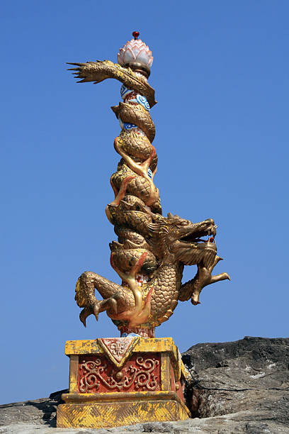 istock Dragon at chinese temple, Pai, Thailand 172418442