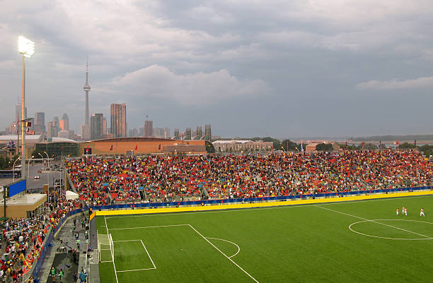 Soccer Stadium, Toronto, Canada The BMO Field soccer stadium in TorontoSee more images of Toronto: exhibition place toronto stock pictures, royalty-free photos & images