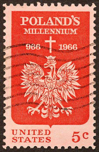 istock Poland millennium stamp 172418906