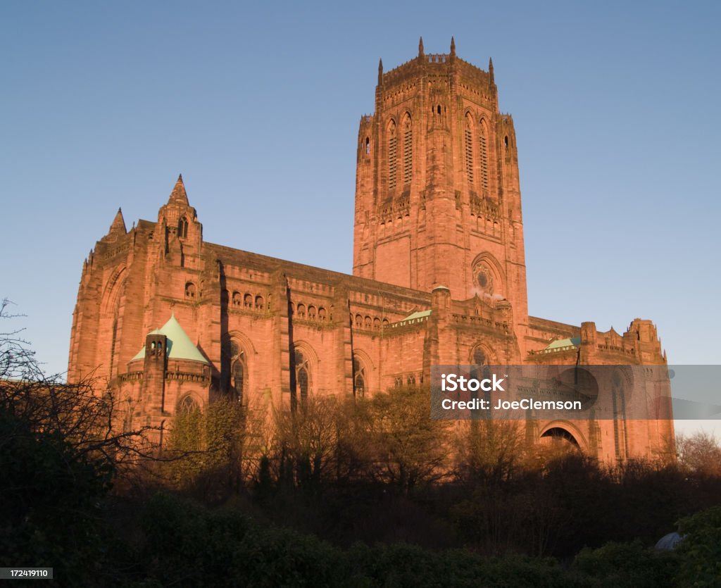 Liverpool Cattedrale Anglicana - Foto stock royalty-free di Anglicanesimo