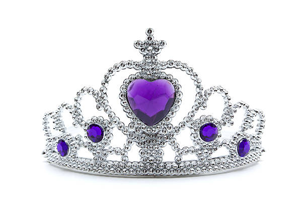 tiara de princesa - beauty contest tiara crown wedding - fotografias e filmes do acervo