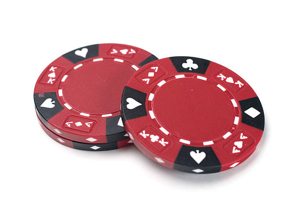 Poker Chips stock photo