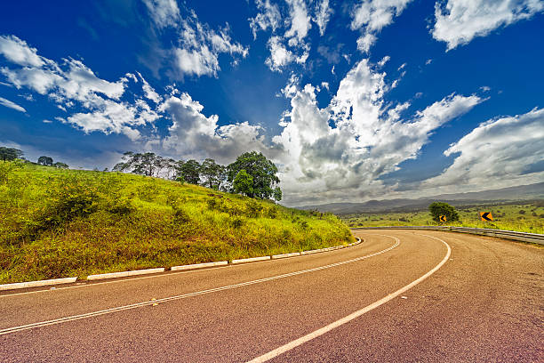 altitude roadway - grandchester imagens e fotografias de stock