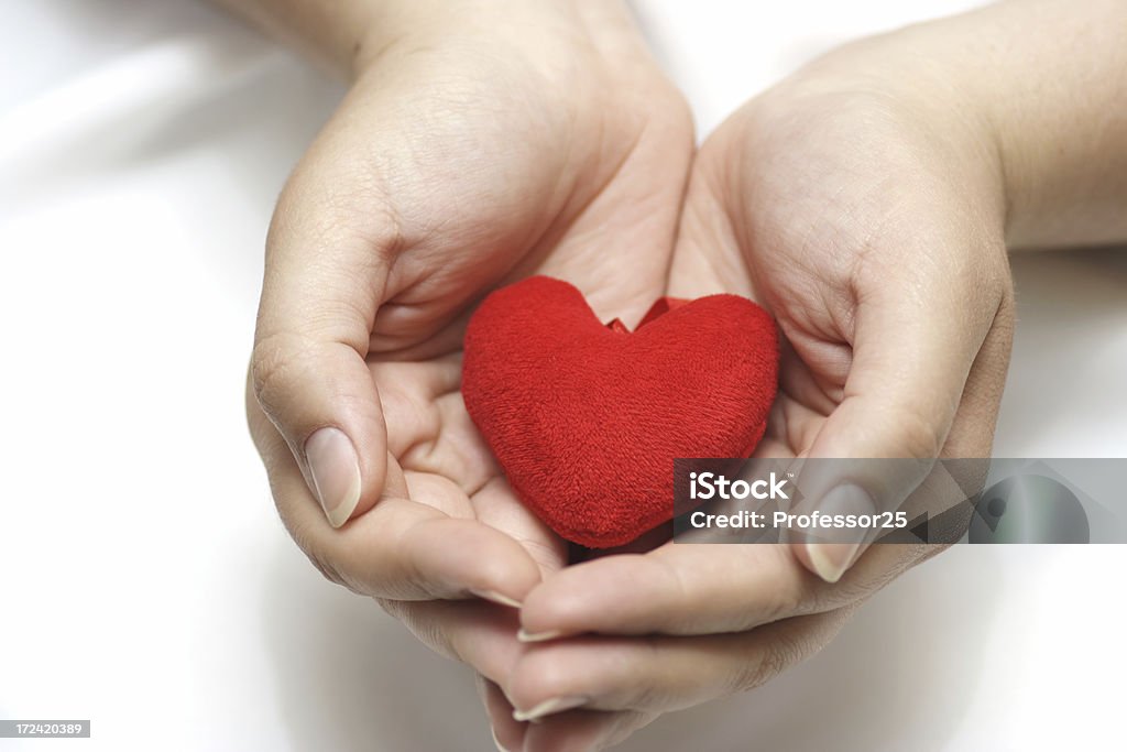 L'amore nelle mie mani - Foto stock royalty-free di Accudire