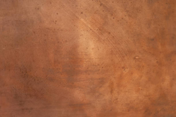 istock Copper background. Light in the center. 1724204310