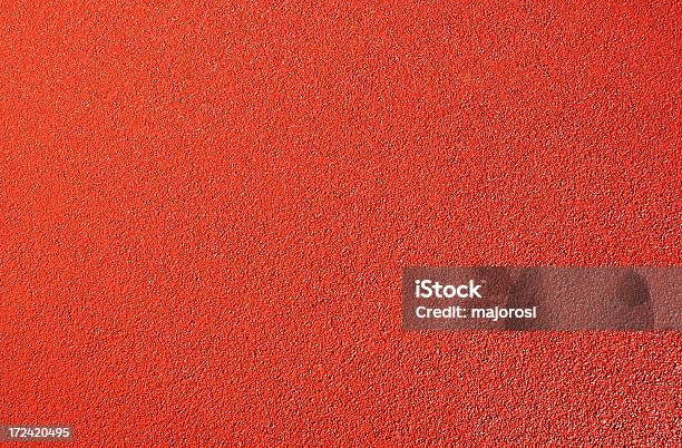 Running Track Surface Closeup Stock Photo - Download Image Now - Running Track, Textured, Close-up