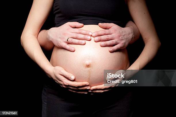 Pregnancy Abdomen Stock Photo - Download Image Now - Abdomen, Adult, Adults Only