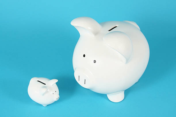 istock Two Piggy Banks 172421669