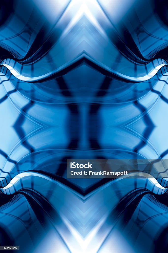 BlueMysticFractalThree - Foto de stock de Abstrato royalty-free