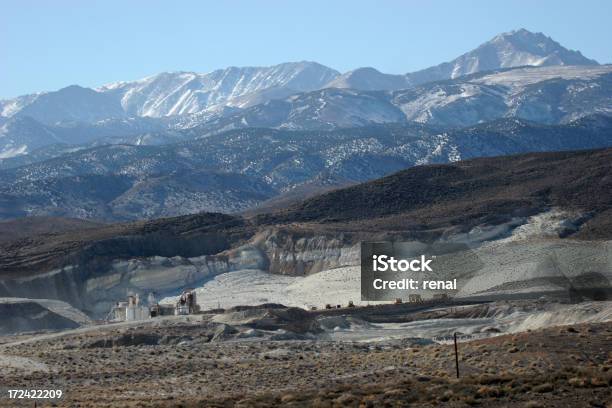 Borax Mine Stock Photo - Download Image Now - Barren, Blue, Borax