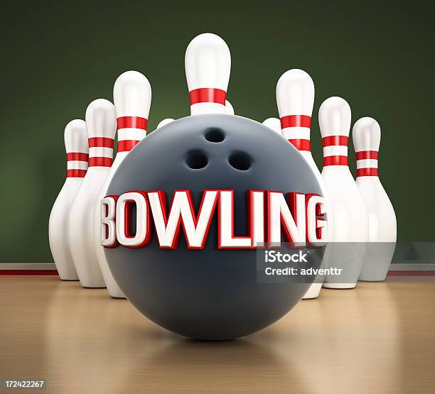 Photo libre de droit de Bowling banque d'images et plus d'images libres de droit de Activité - Activité, Arts Culture et Spectacles, Balle ou ballon