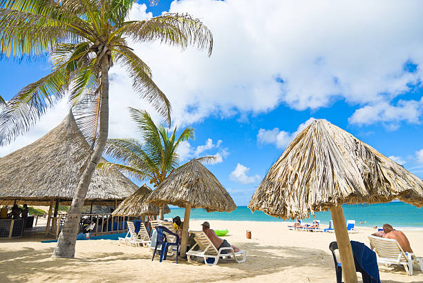 istock Tropical Island beach resort 172422356