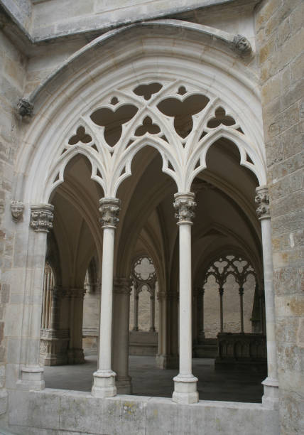 istock Window of Gothic church entry hall (Narthex) 172422580