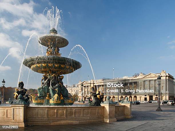 콩코르드 광장 콩코르드 광장에 대한 스톡 사진 및 기타 이미지 - 콩코르드 광장, 분수대, 파리-일 드 프랑스