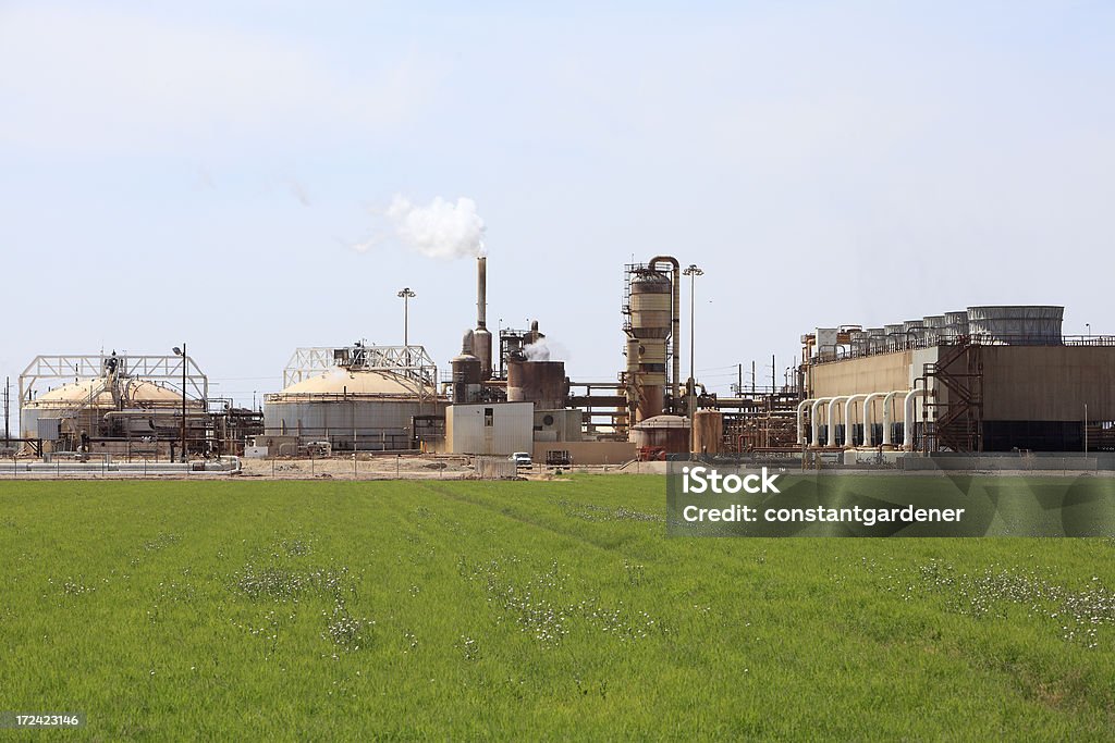 Gesamte geothermischen Pflanze In Harmonie mit der Natur - Lizenzfrei Ausrüstung und Geräte Stock-Foto