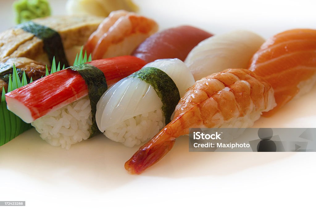 Frisches Sushi - Lizenzfrei Asiatische Kultur Stock-Foto