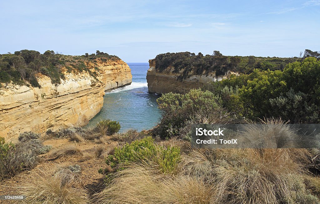 Twelve Apostles-Bergkette Küstenregion - Lizenzfrei Australien Stock-Foto