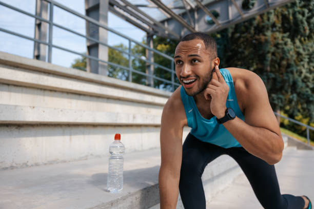 istock Young well-built man having a workout and looking determined 1724238963