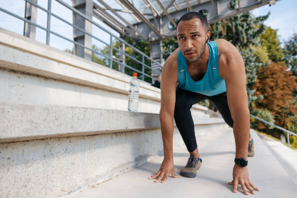 istock Young well-built man having a workout and looking determined 1724239113