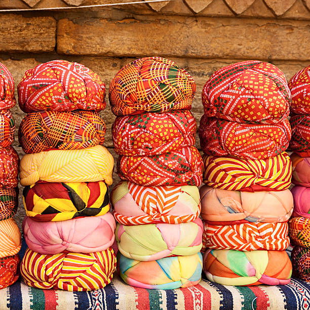 istock Colorful turban in India 172423913