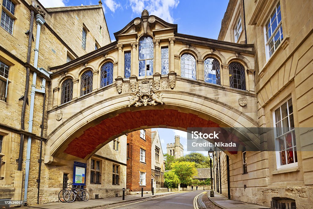 Ponte dei Sospiri, Oxford - Foto stock royalty-free di Oxford - Inghilterra