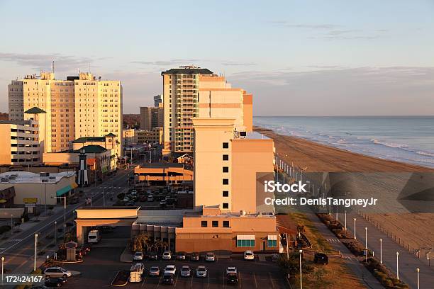 Virginia Beach Oceanfront Stockfoto und mehr Bilder von Stadtsilhouette - Stadtsilhouette, Virginia Beach, Architektur